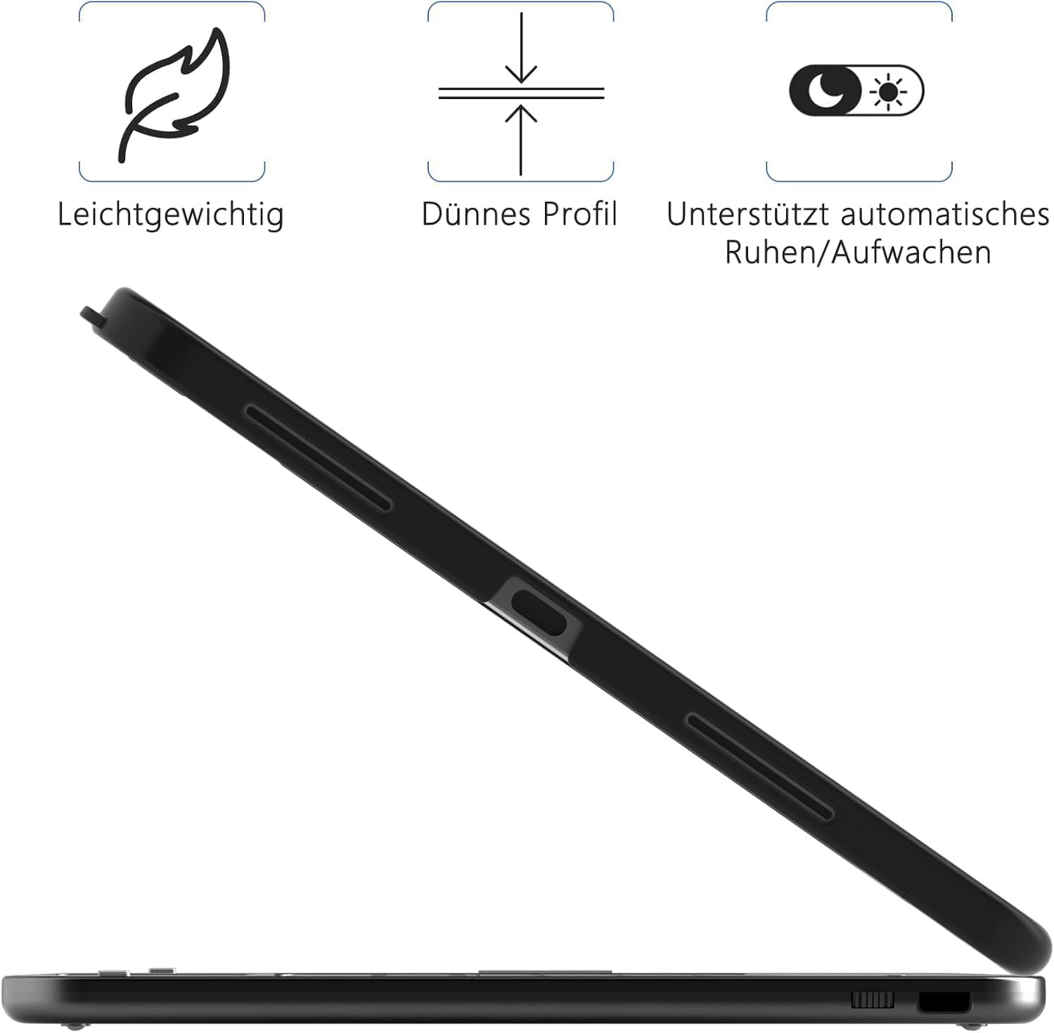 Thumbnail 4 de TQQ Touchpad Tastaturhülle für iPad 11