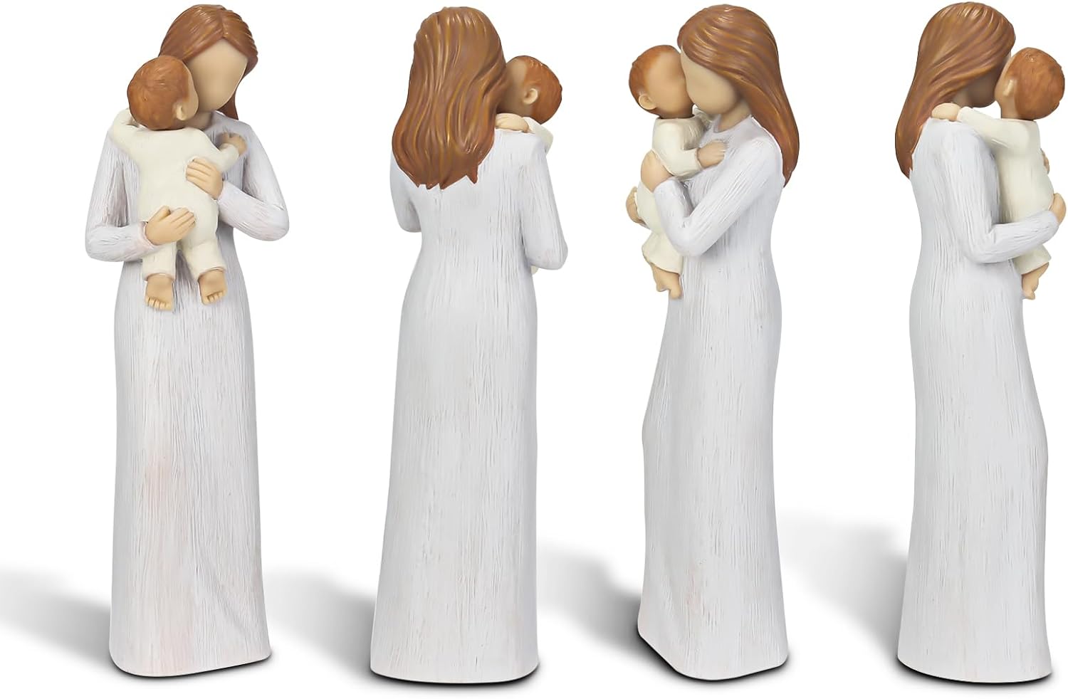 Detalle de Carracci Neue Mama Geschenke – Mutter-Kind Statuen aus Harz, handbemalt