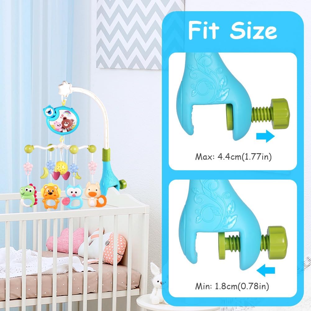 Detalle de Aolso Mobile musical lit bébé 3‑en‑1