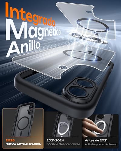 Detalle de TOCOL iPhone 17 funda con anillo 18 N
