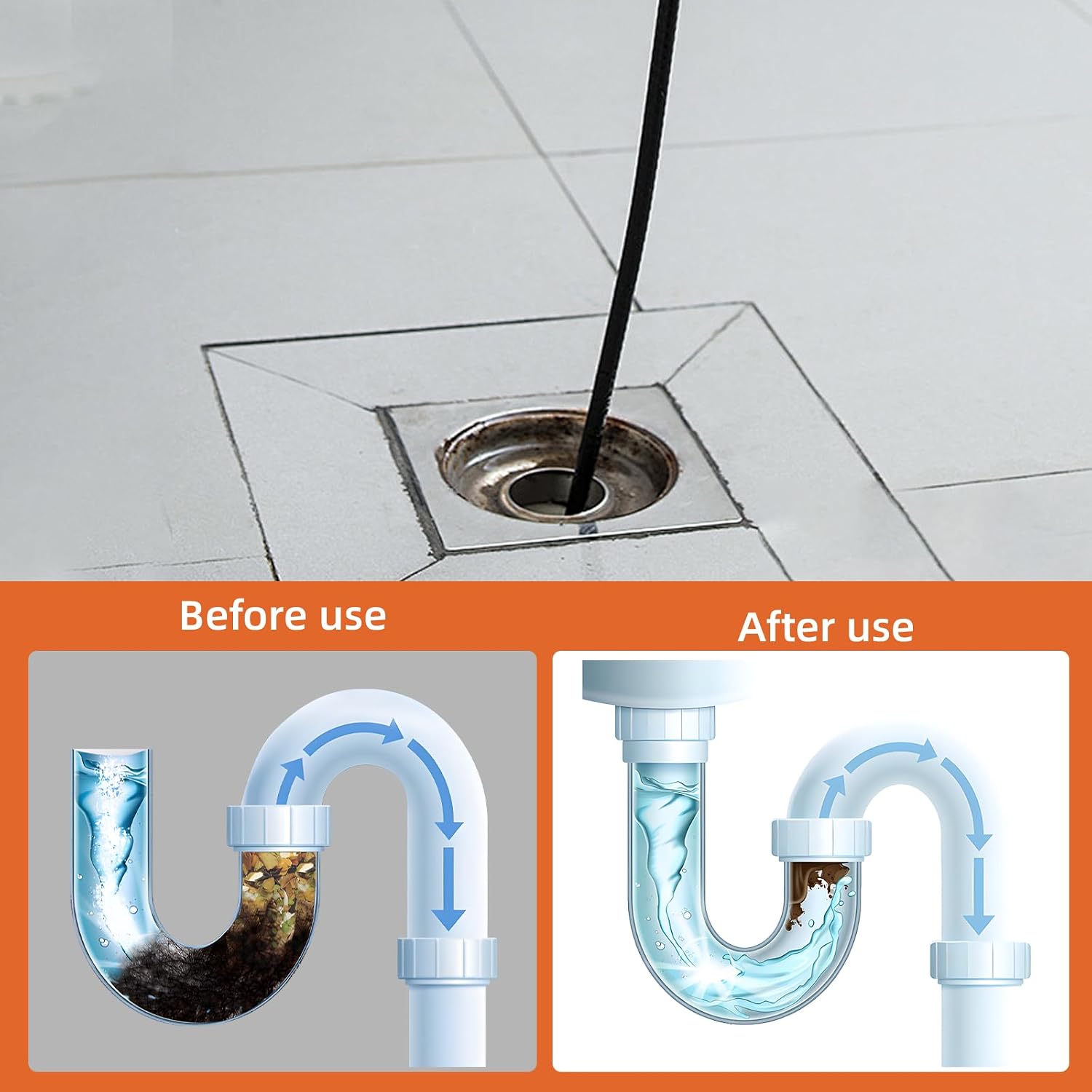 Thumbnail 6 de Sewer Jetter Kit for Pressure Washer, 100-ft Hose