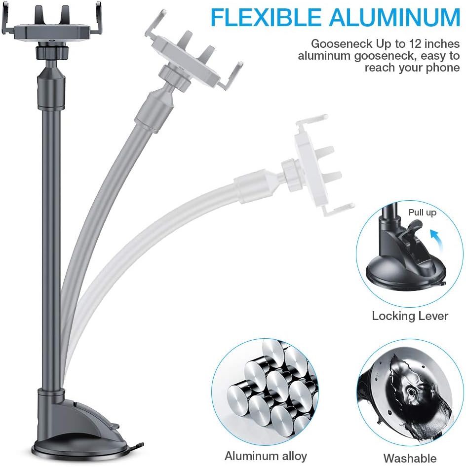 Thumbnail 3 de FLOVEME KFZ Handyhalterung mit Langem Schwanenhals