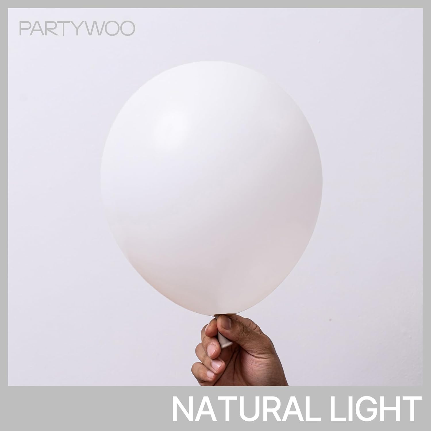Thumbnail 2 de PartyWoo White Balloons 12 Inch 100 🎈
