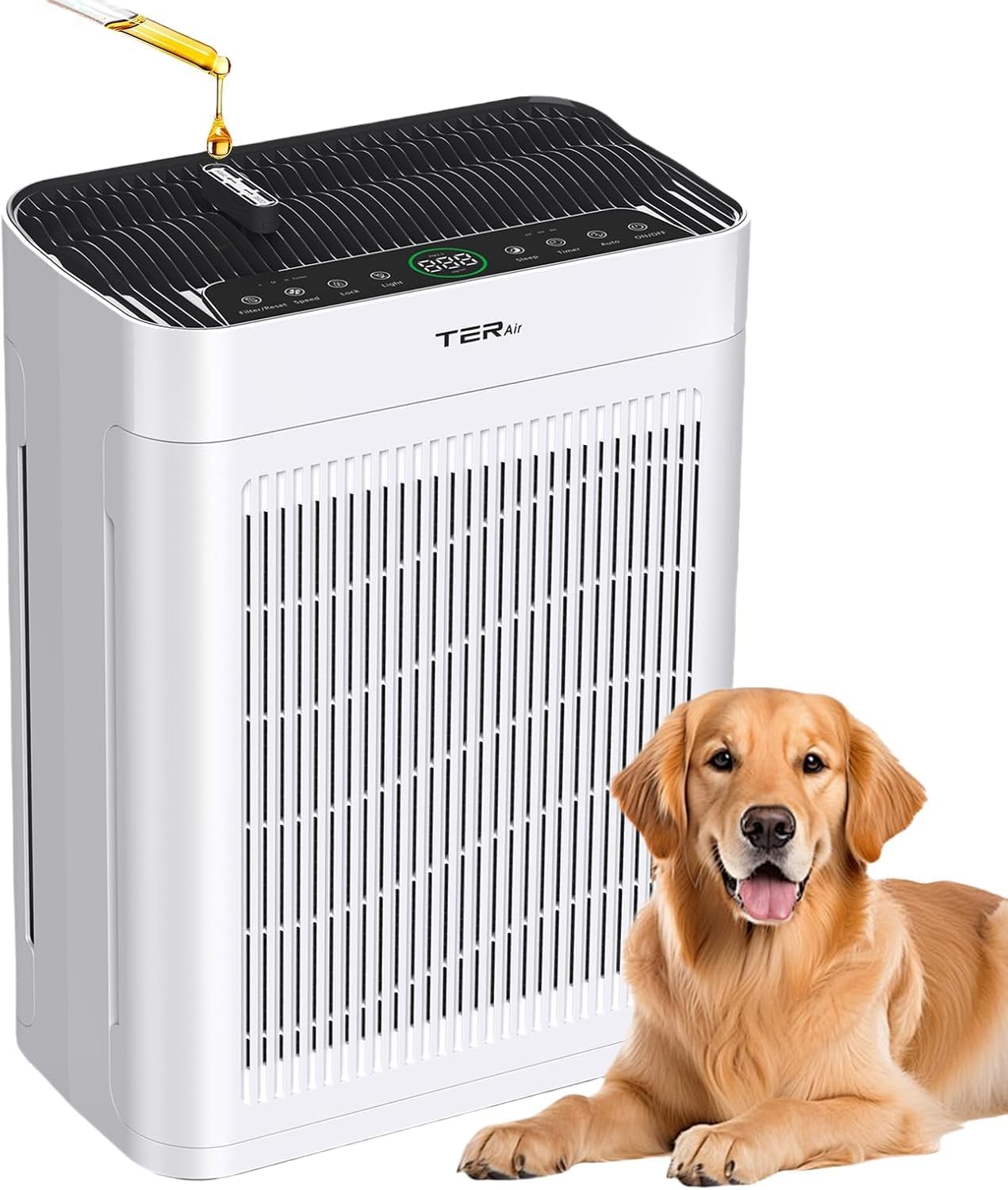 Detalle de Pollon Air Purifier for Large Rooms 3000 sq ft 🌬