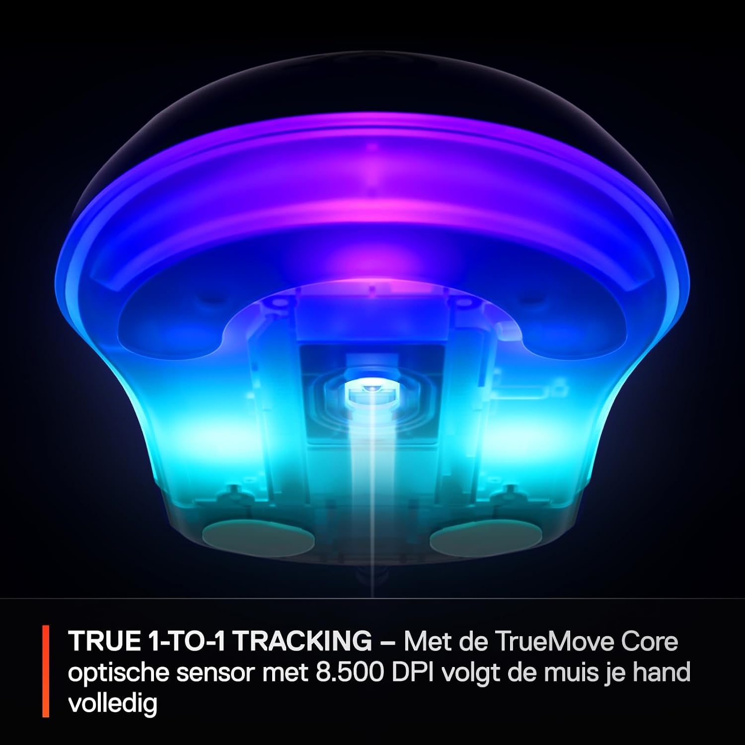 Thumbnail 2 de SteelSeries Rival 3 Gen 2 Black gamingmuis met 8.500 DPI en RGB