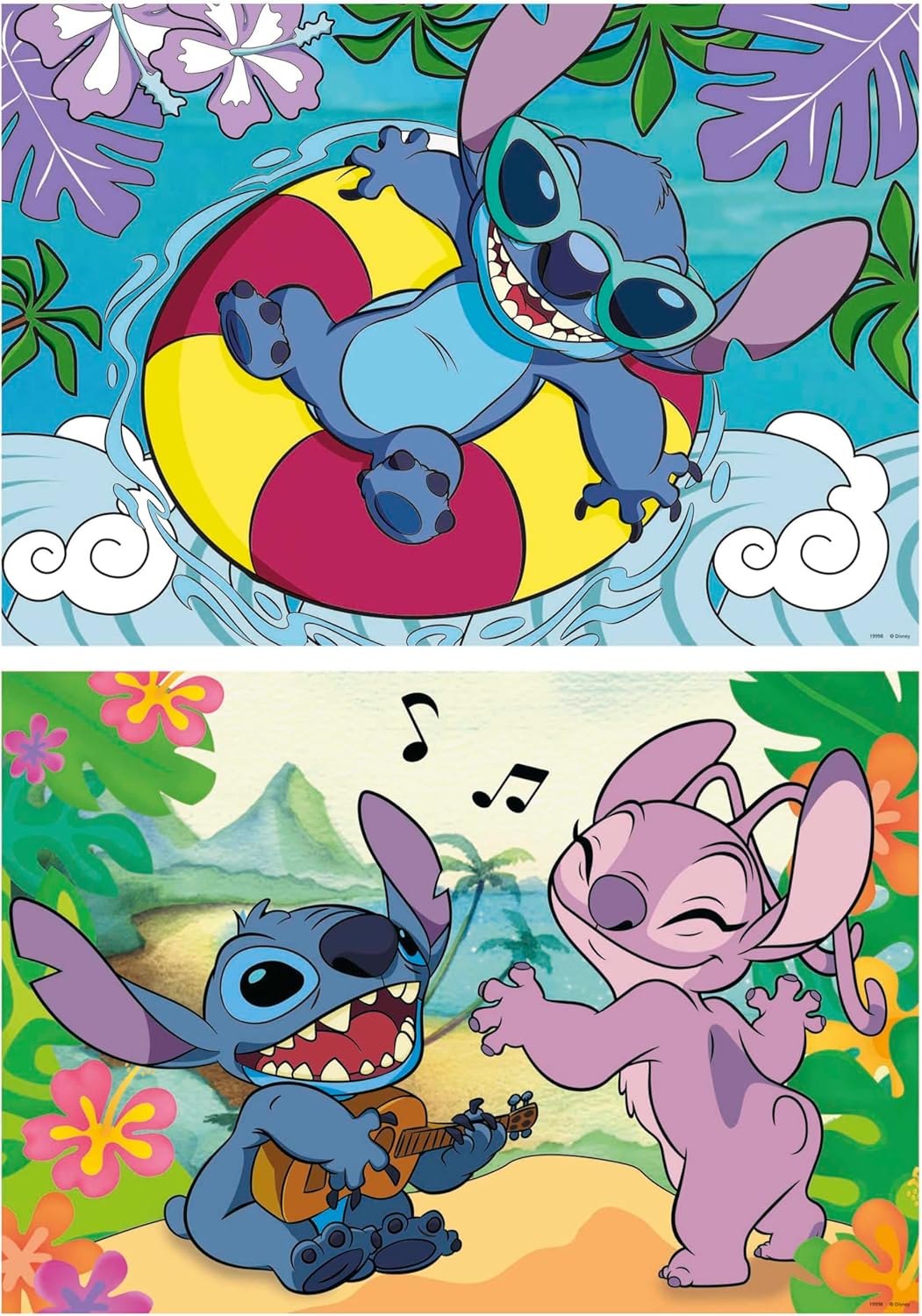 Thumbnail 1 de Educa Disney – Ensemble de 2 puzzles enfants de 100 pièces (40 x 28 cm), dès 6 ans