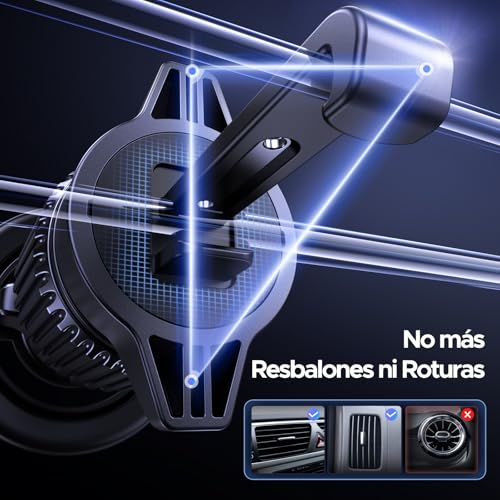 Thumbnail 4 de UGREEN Soporte Móvil Coche MagSafe 360° Rotación – Ventilación de coche con imanes fuertes y gancho metálico