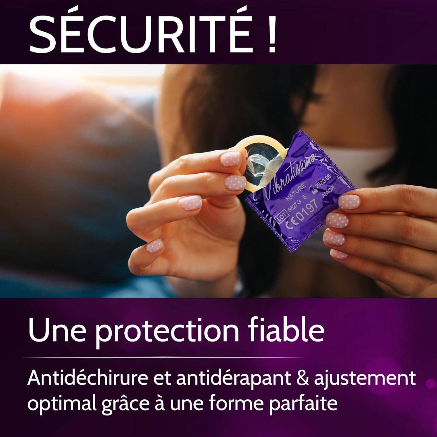 Thumbnail 3 de Vibratissimo Préservatifs Fruit Color 50 pièces ⚙