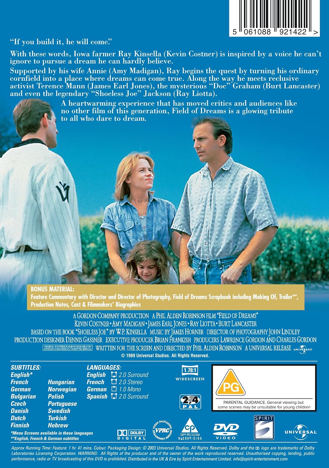 Detalle 2 de Universal Field of Dreams