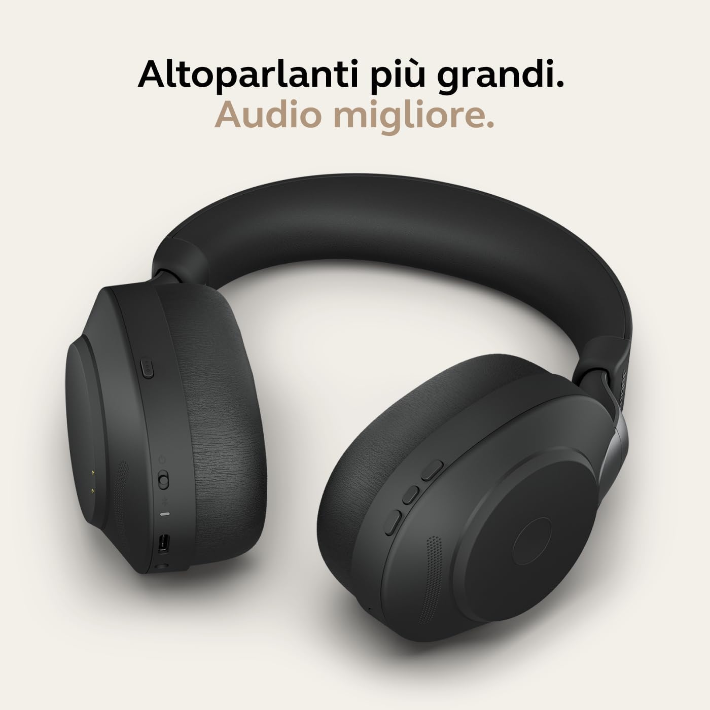 Thumbnail 4 de Jabra Evolve2 85 Wireless con cancellazione del rumore e supporto di ricarica (Nero)