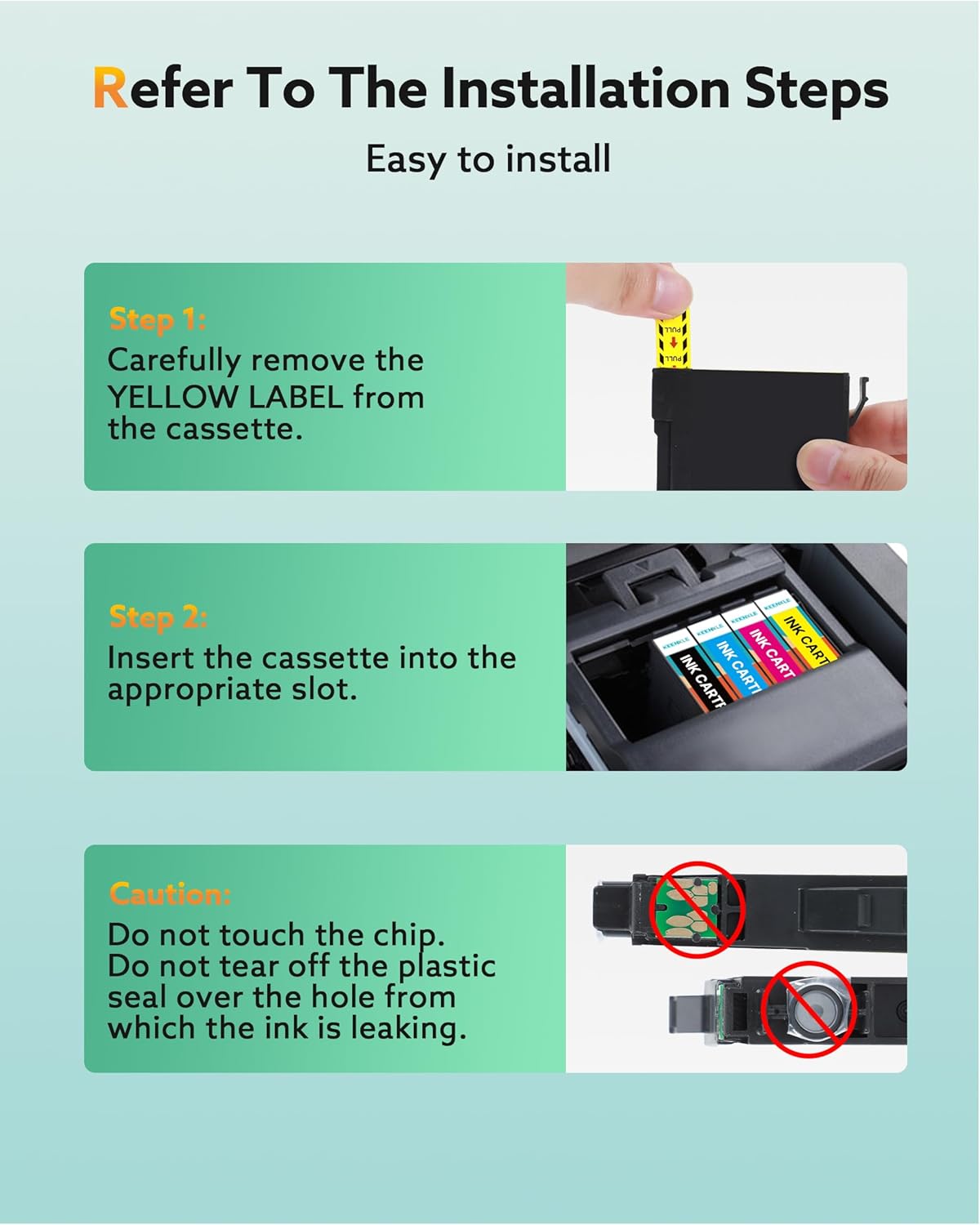Thumbnail 6 de KEENKLE 604XL, cartouches compatibles Epson