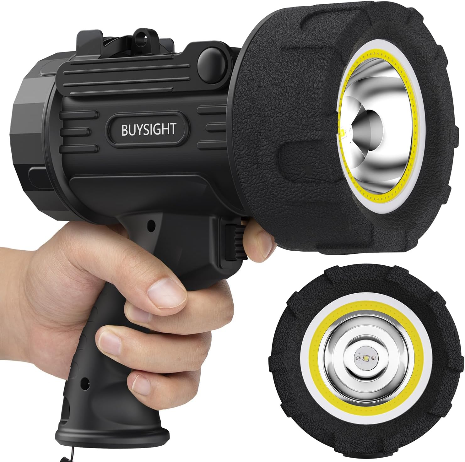 Detalle de BUYSIGHT 006-COB 1,000,000-lumen spotlight 🔦