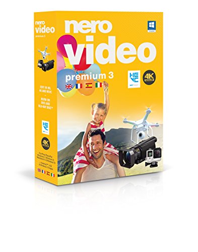 Nero Video Premium 3: editor professionale 4K/HD con masterizzazione DVD/Blu-ray (Licenza a Vita, 1 PC)