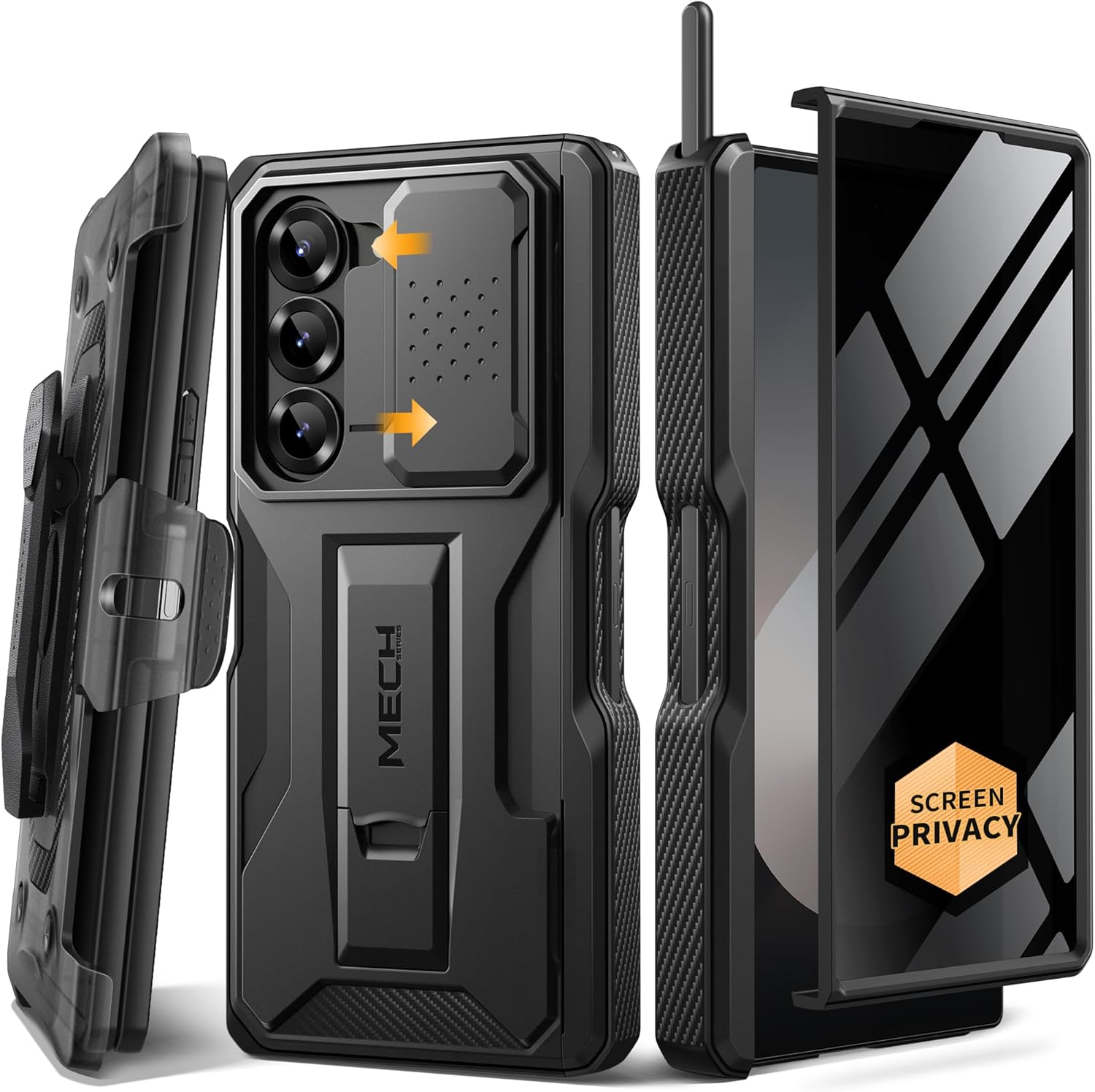Detalle de TONGATE Z Fold 6 Case privacy
