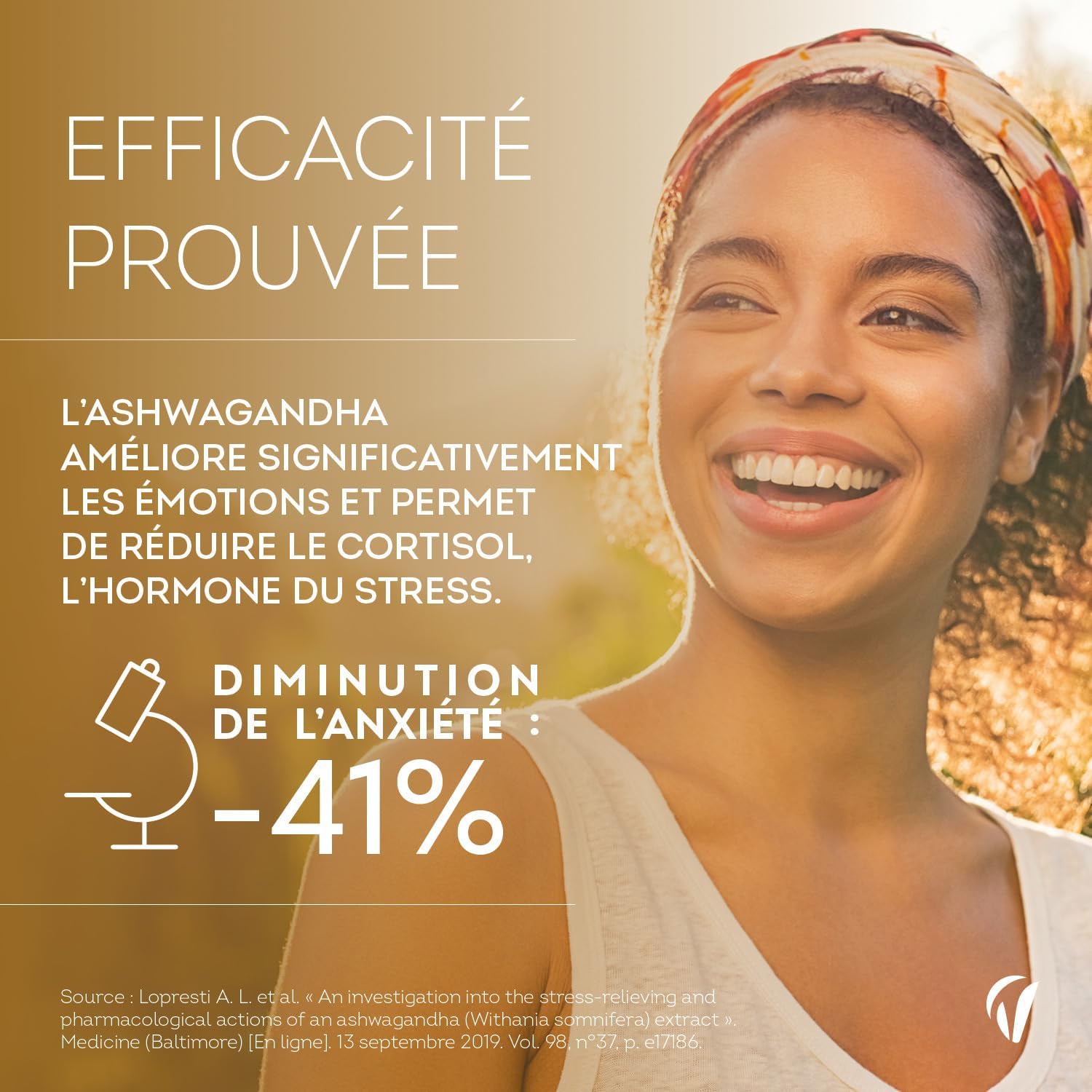 Thumbnail 4 de Vitavea Ashwagandha BIO KSM-66® breveté 90 gélules vegan (5% withanolides, 600 mg)