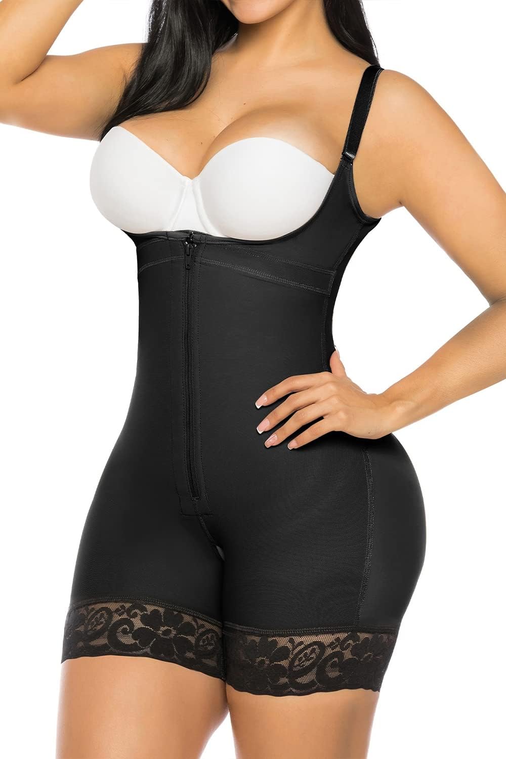 Detalle de YIANNA Colombian Shapewear Body Shaper for Women, Tummy Control and Butt Lift