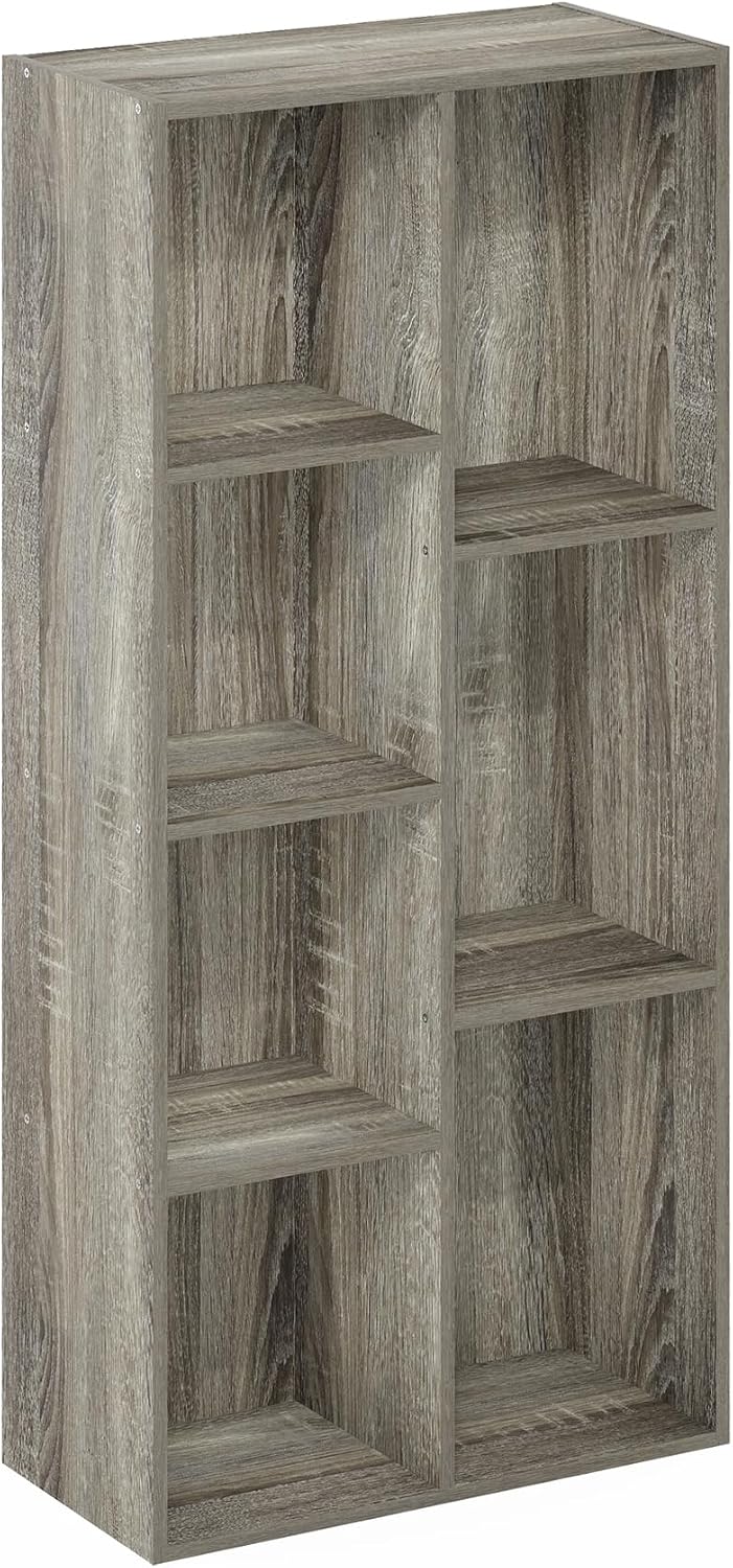 Detalle de Furinno 7-Cube Bookshelf