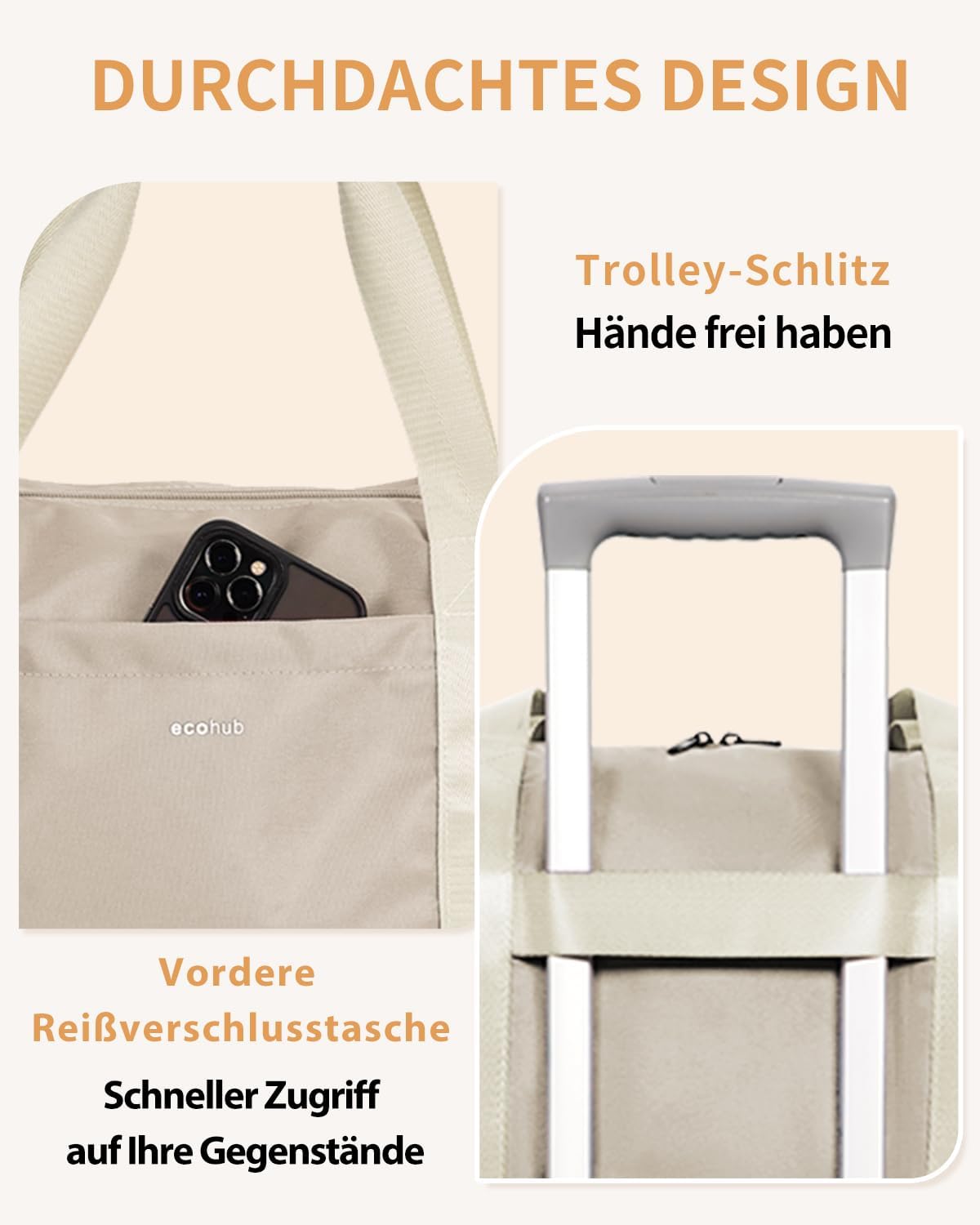 Thumbnail 4 de ECOHUB 30L Reisetasche Handgepäck