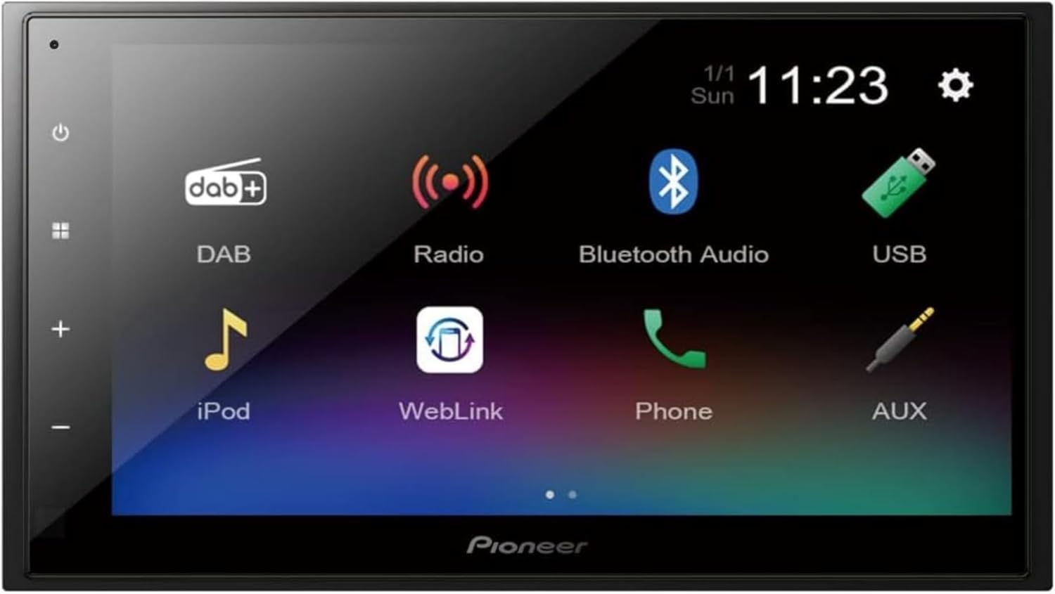Thumbnail 1 de Pioneer DMH-A340DAB Mechafree 6.8” Capacitive Touchscreen Headunit