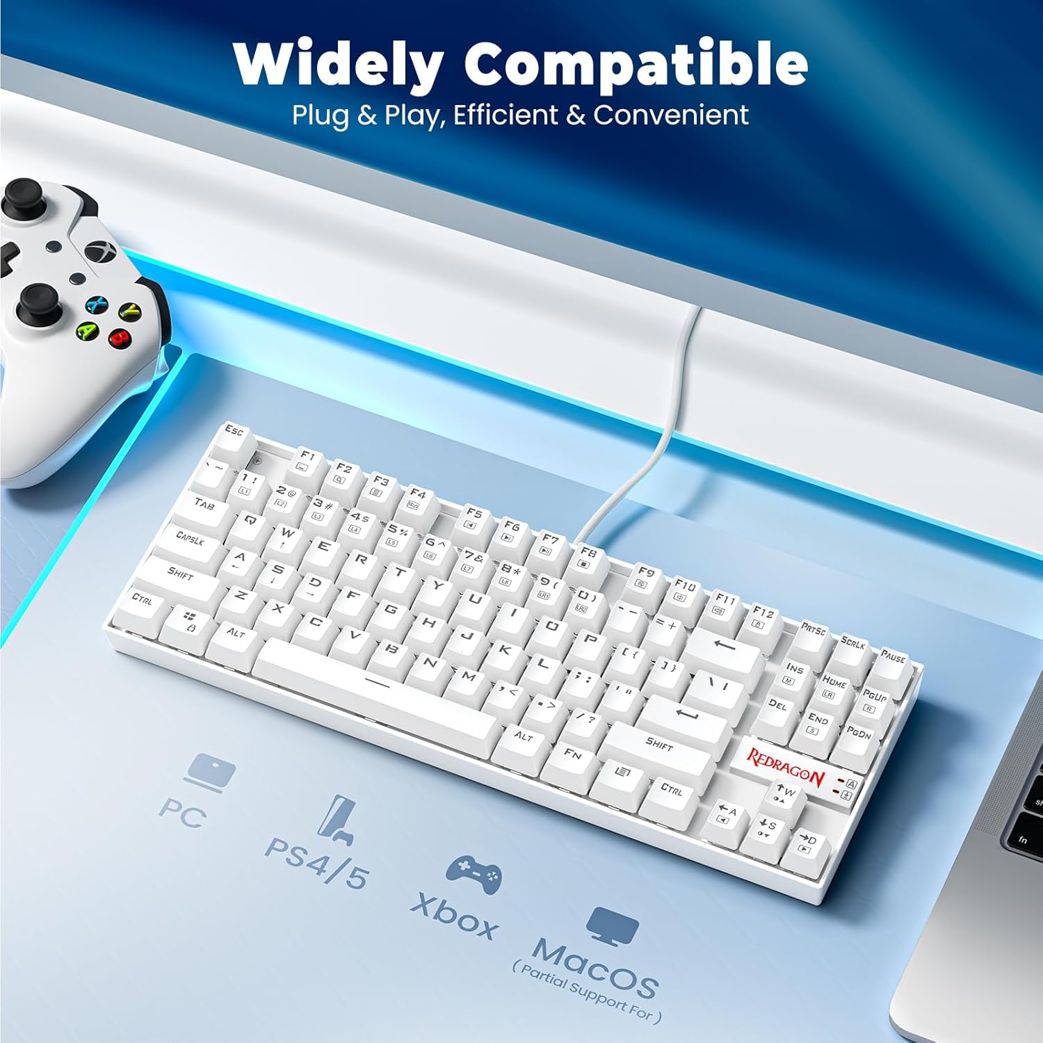 Thumbnail 6 de Redragon K552P Mechanical TKL Keyboard 87-Key ⌨