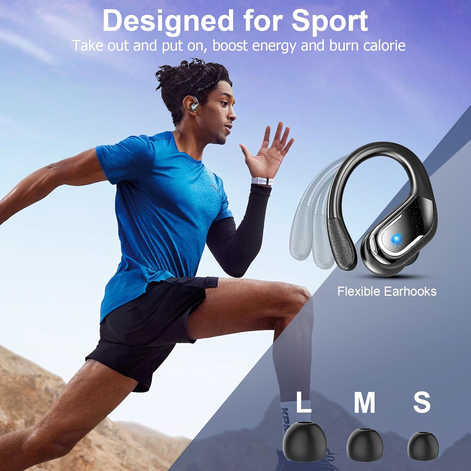 Detalle 2 de Ltinist Wireless Earbuds 75-Hour Playtime