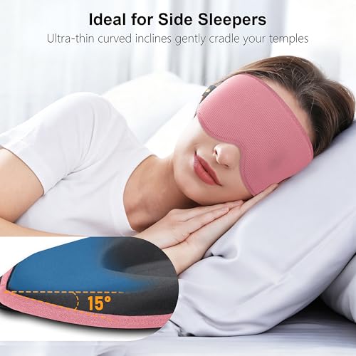 Thumbnail 3 de Gritin 100% Blackout Sleep Mask with Zero Eye Pressure – Breathable, Adjustable, Includes Earplugs