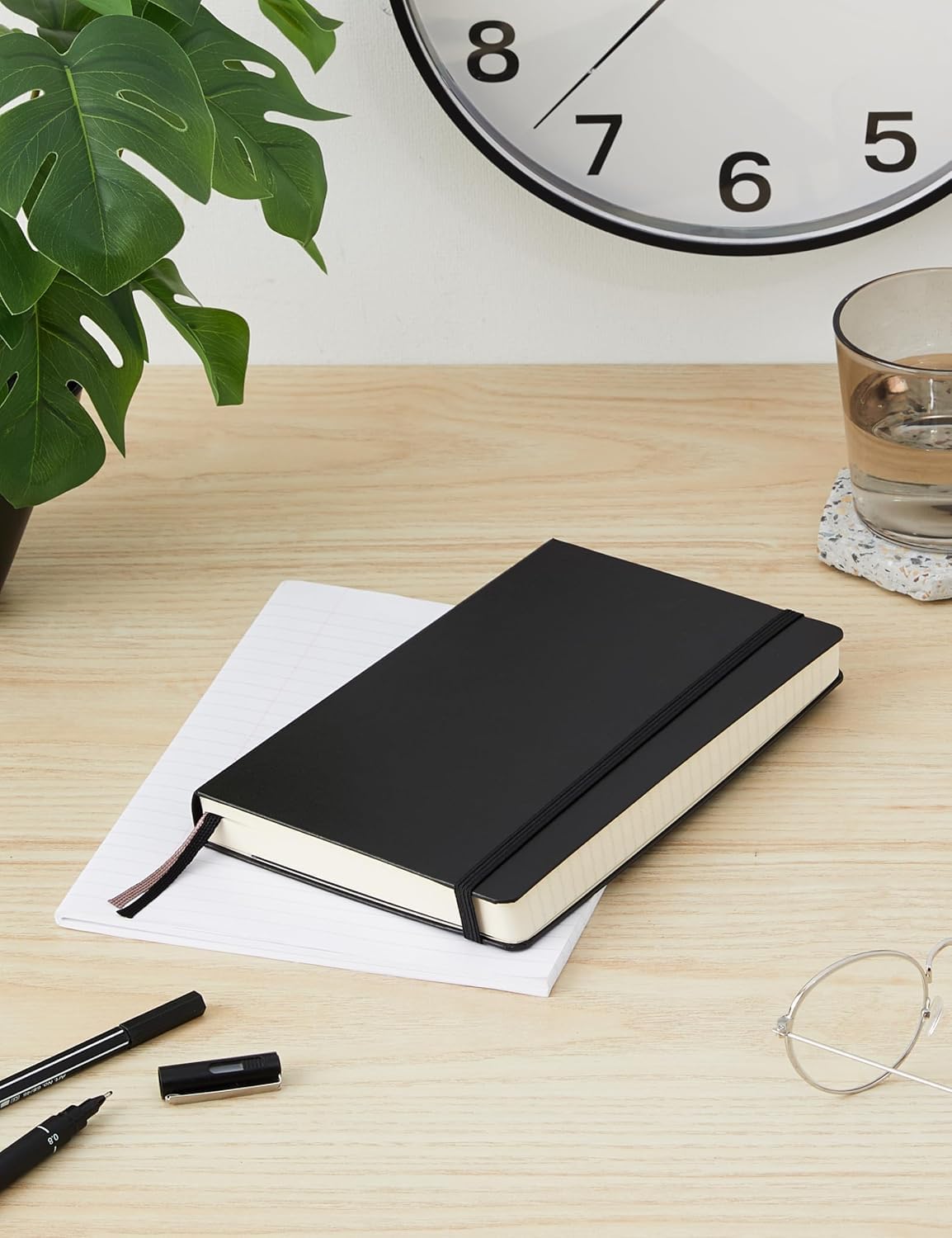 Detalle 2 de Moleskine Carnet Classic Extended A5 – 400 pages, pages lignées, couverture rigide noir