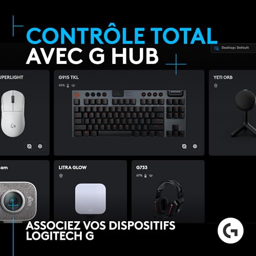 Thumbnail 5 de Logitech G Yeti Orb Microphone Gaming RVB à condensateur avec LIGHTSYNC