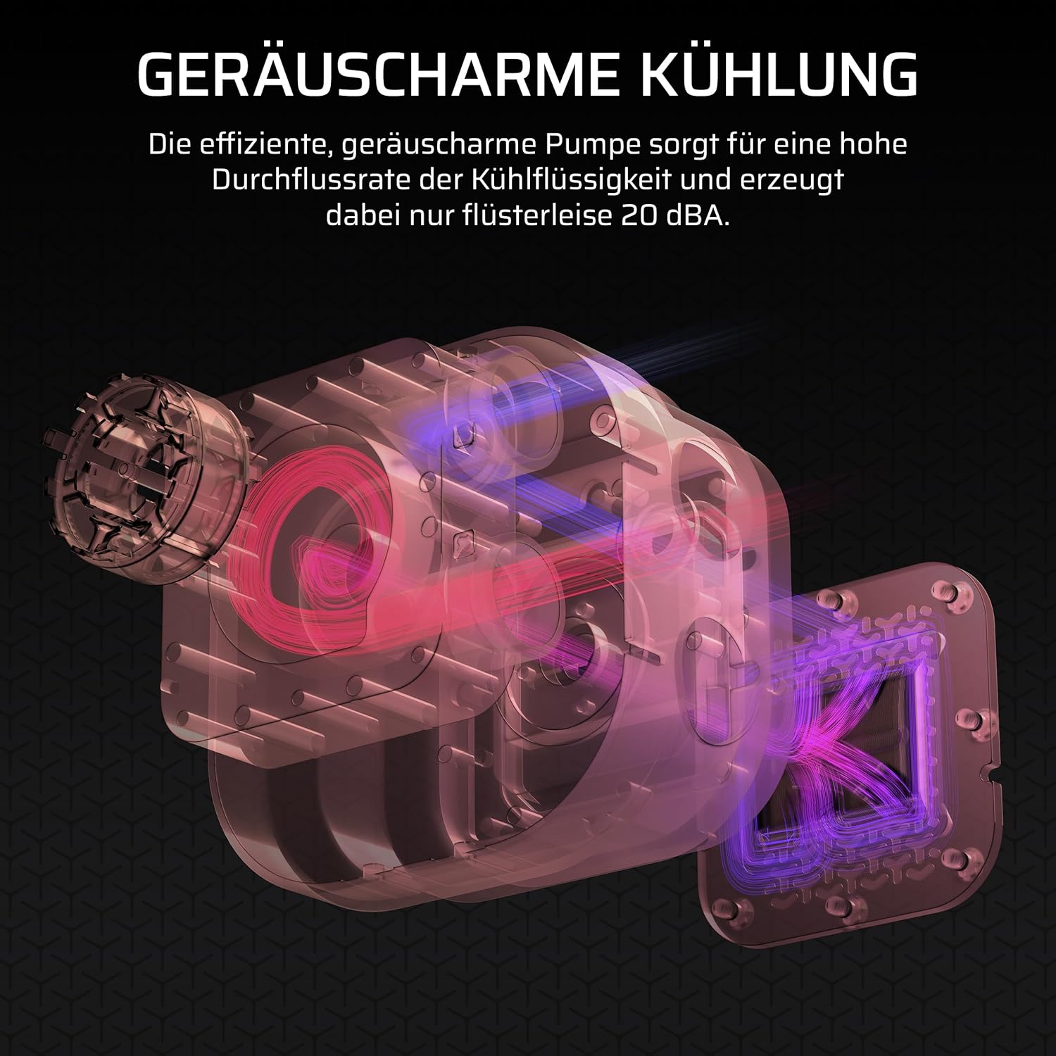Thumbnail 6 de CORSAIR Nautilus 240 RS LCD Flüssig-CPU-Kühler – 240 mm AiO mit LCD, Weiß