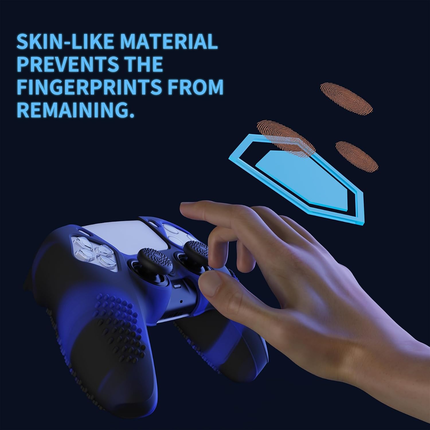 Thumbnail 4 de PlayVital 2-Pack Silicone Cover for PS5 Controller