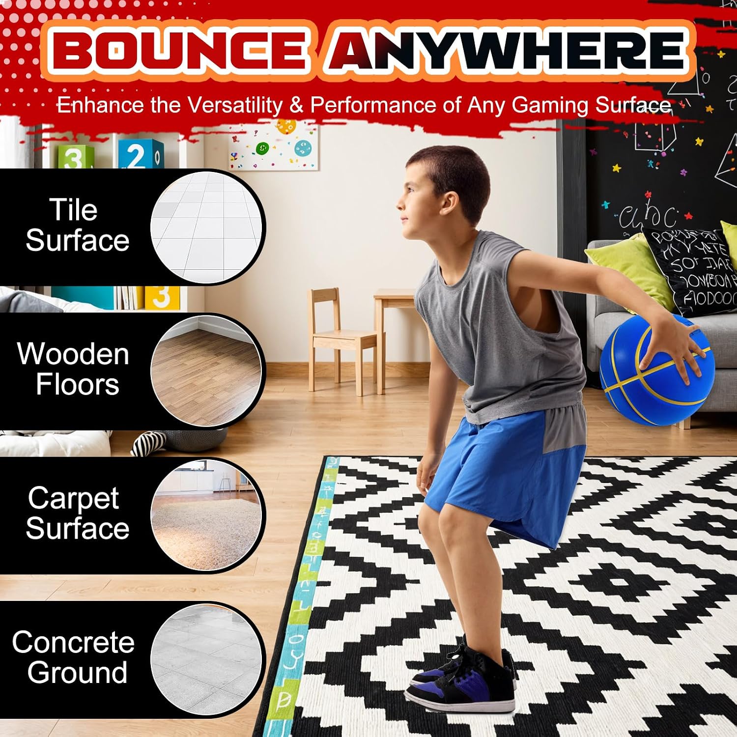 Thumbnail 5 de ALDWDY Silent Basketball Size 7