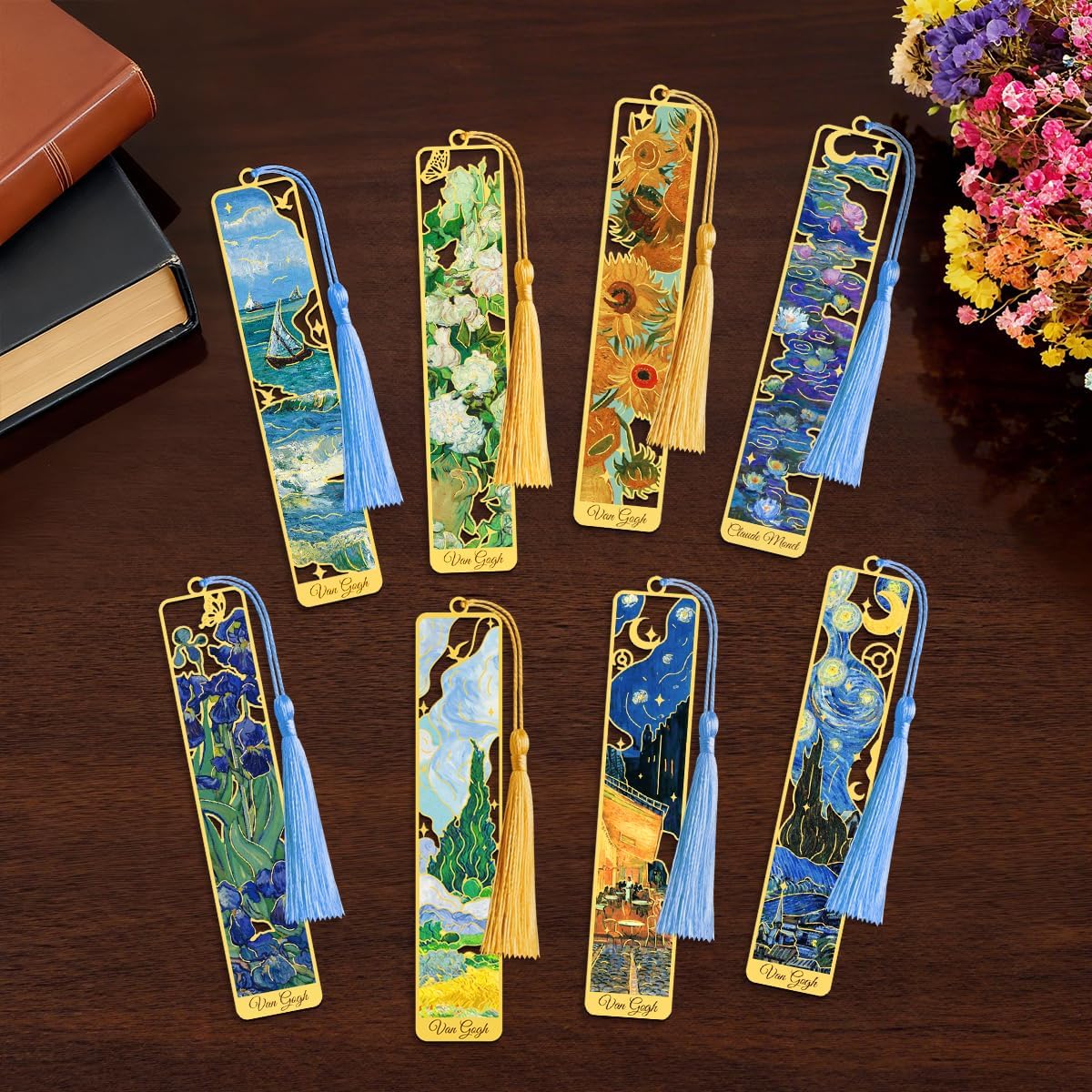 Detalle de KInsound Metal Bookmarks, 8-Piece Set