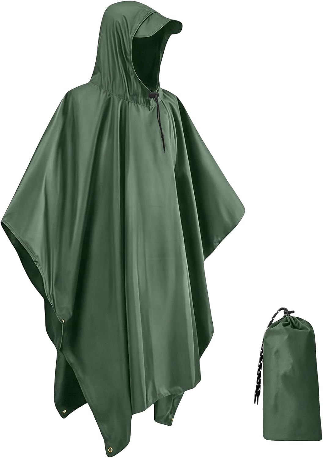 IBOPUXIU Mantella Antipioggia: leggera, riutilizzabile e versatile per outdoor