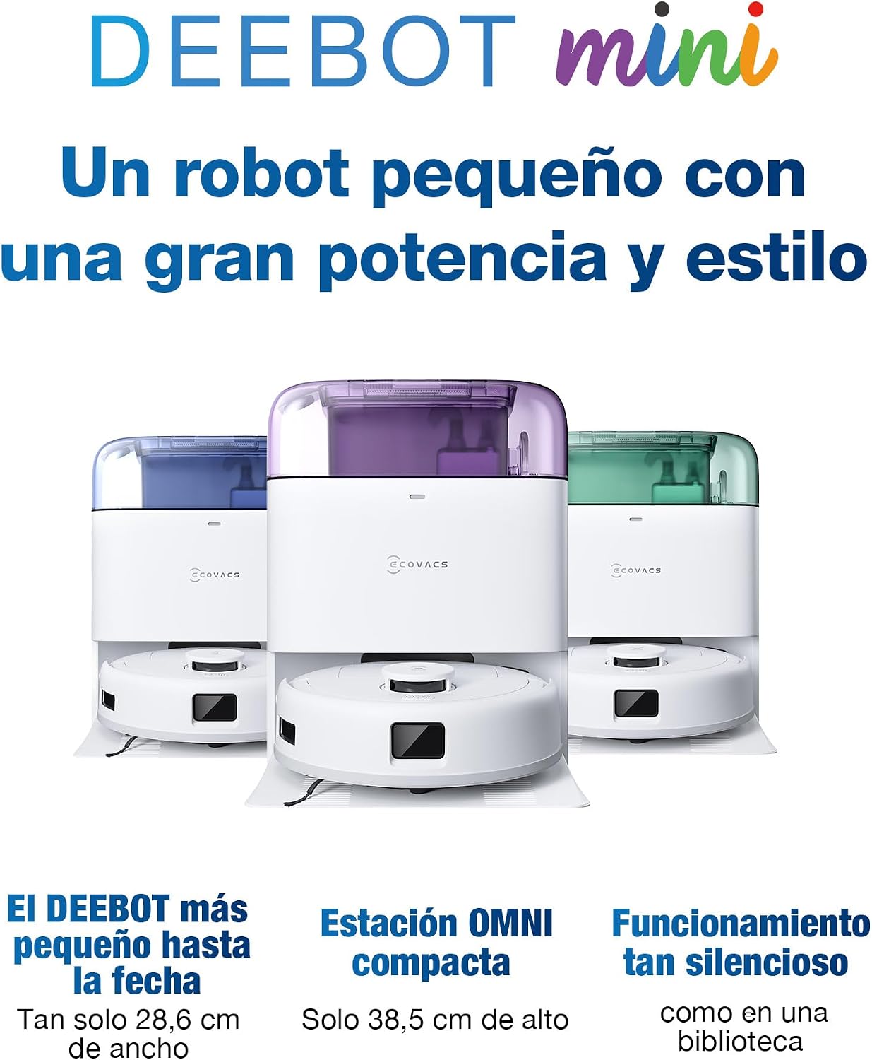 Detalle 2 de ECOVACS DEEBOT Mini 9000 Pa 🤖