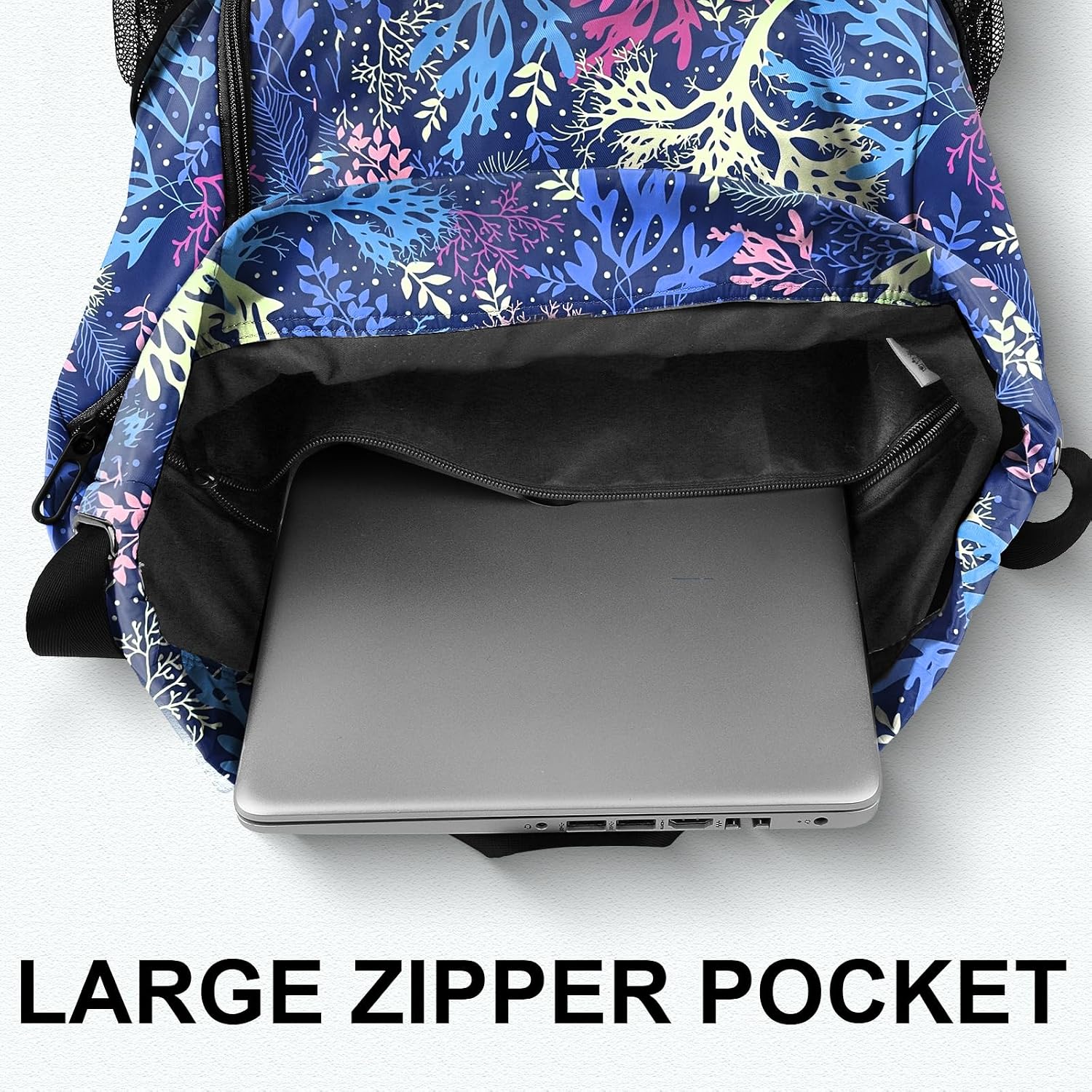 Detalle de Risefit Waterproof Swimming Bags drawstring gym bag for adults with multiple pockets