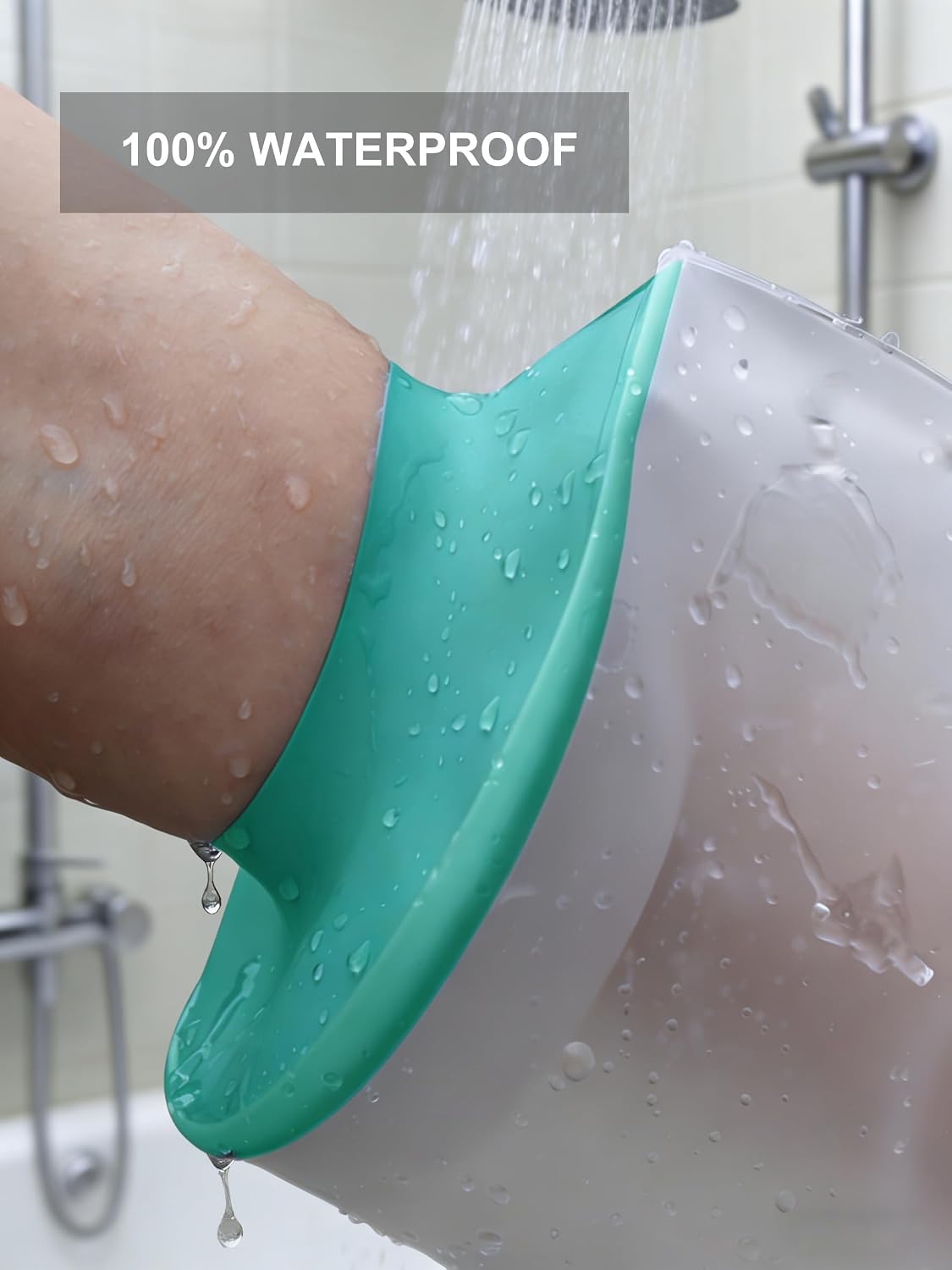Thumbnail 3 de EuyiHlybt Leg Cast Cover for Showering, Extra Large, Reusable and Latex-Free