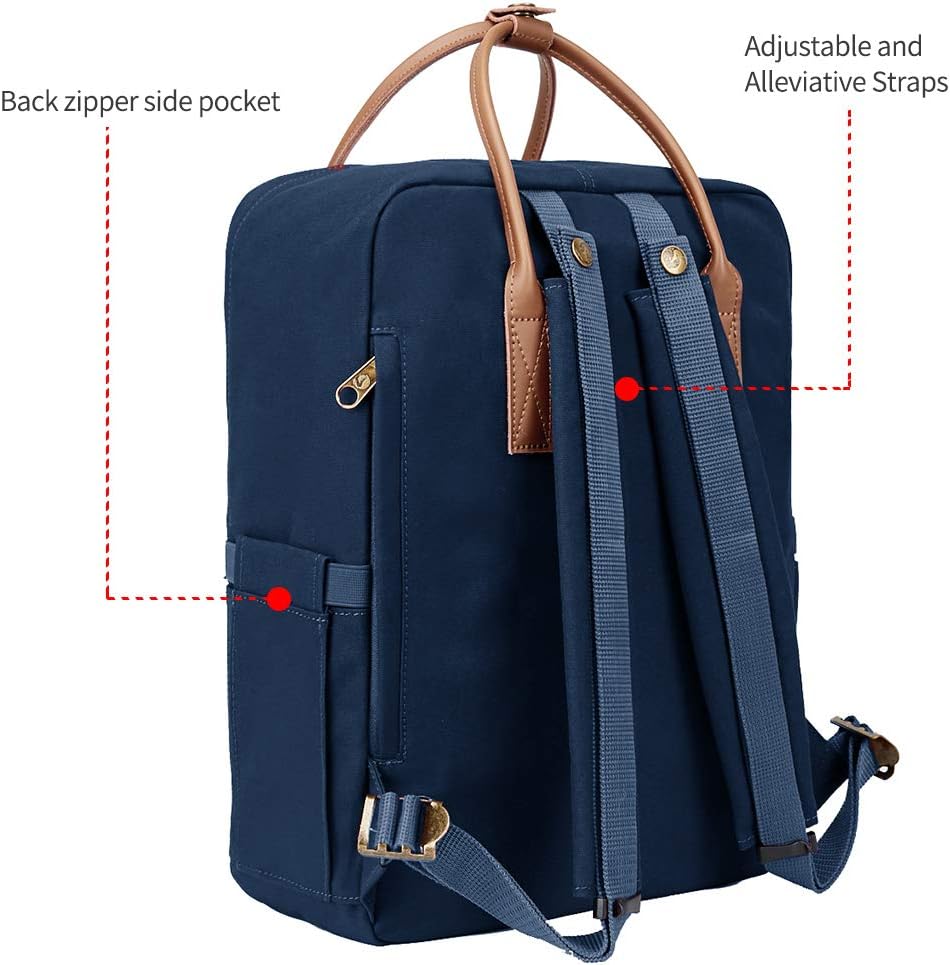 Thumbnail 3 de KALIDI Unisex Lightweight Backpack School Bag – Water-resistant rucksack for a 15 inch laptop