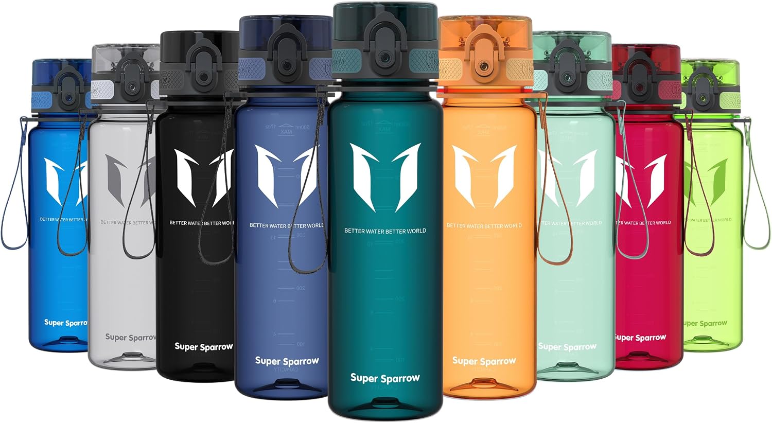 Detalle de Super Sparrow Sports Water Bottle 750ml 💧