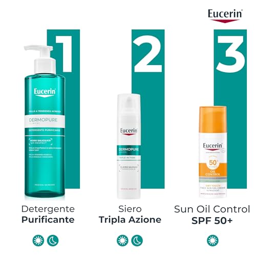 Thumbnail 7 de Eucerin DermoPure Clinical Gel Detergente Purificante Viso, 400 ml