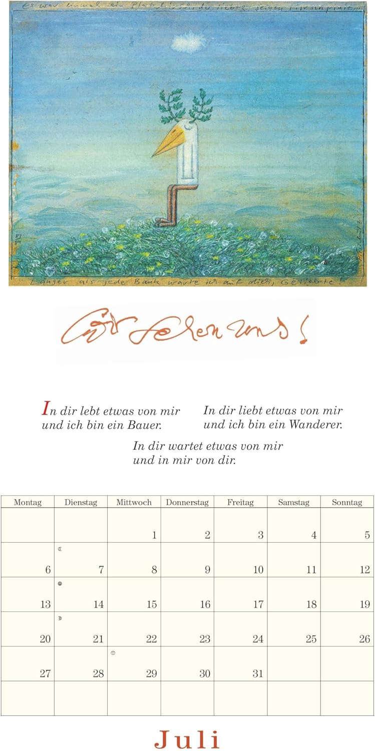 Thumbnail 6 de DUMONT „Der Olle Hansen“ 2026 Broschüren-Wandkalender (30 x 30 cm) mit Gedichten & Illustrationen von Peter-T. Schulz