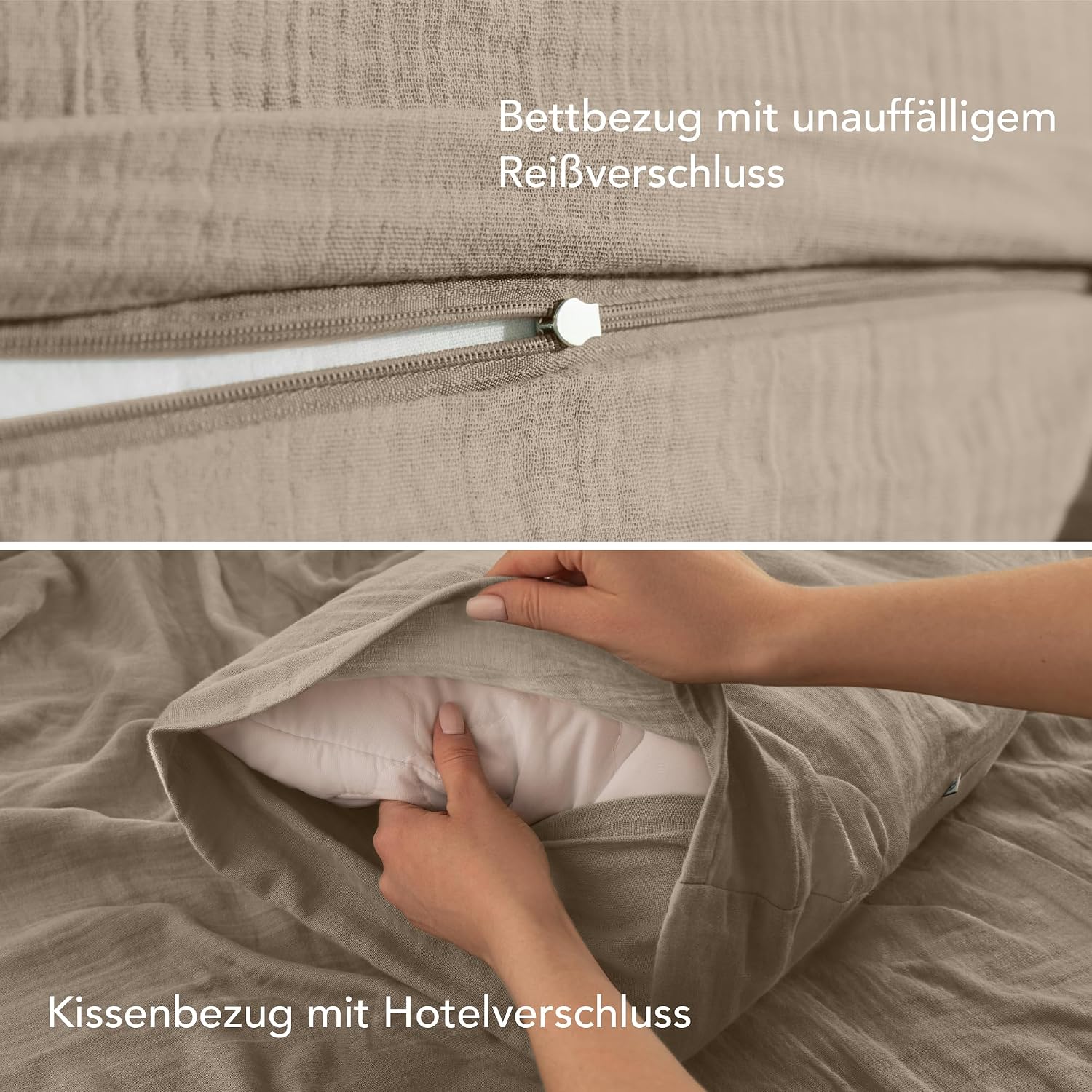 Thumbnail 5 de Dreamzie Musselin Bettwäsche 100x135 + 40x60