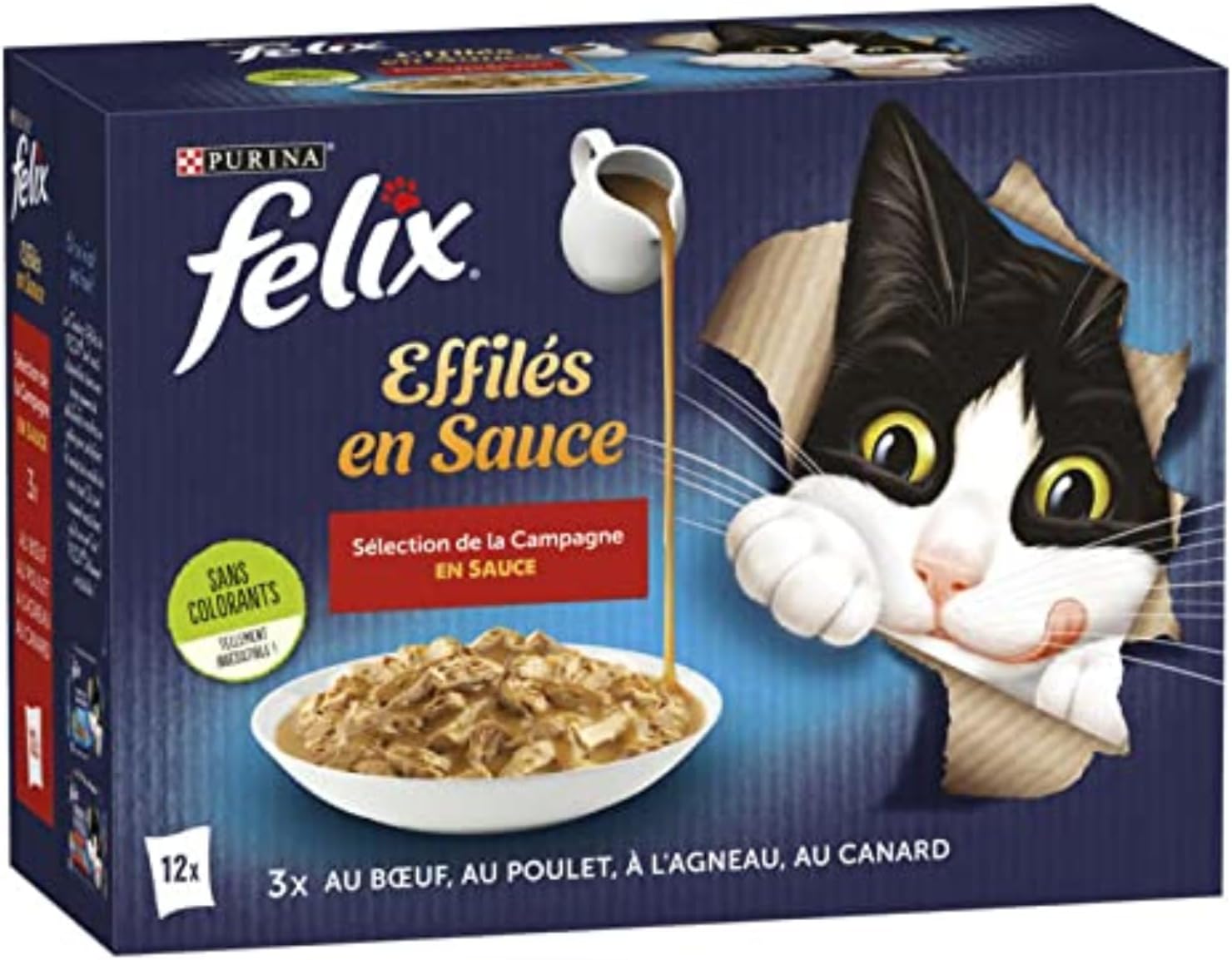 Thumbnail 5 de FELIX Tendres Effilés en gelée 80x85g 🐱