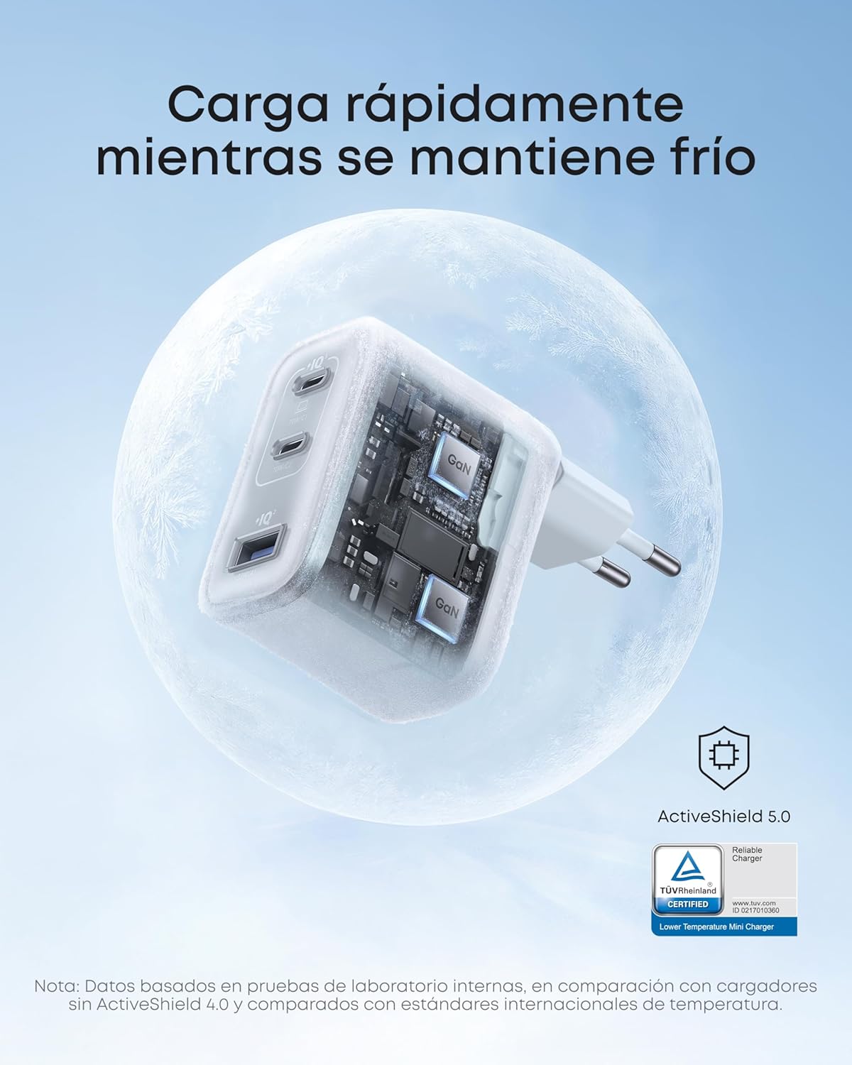 Detalle 2 de Anker Cargador USB C 70 W