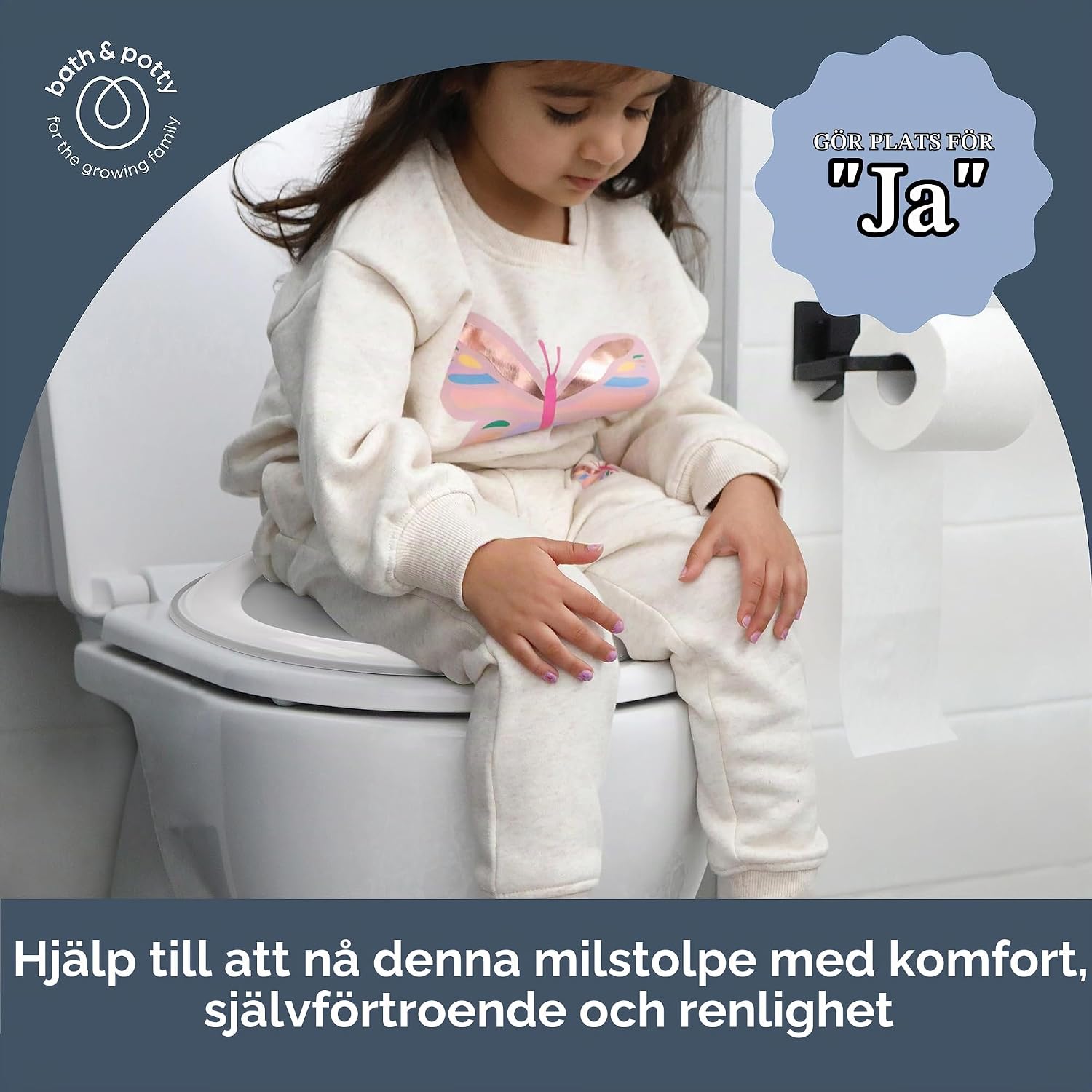 Detalle 2 de Dreambaby EZY potträningssits – grå, mjuk sits med halkfri undersida