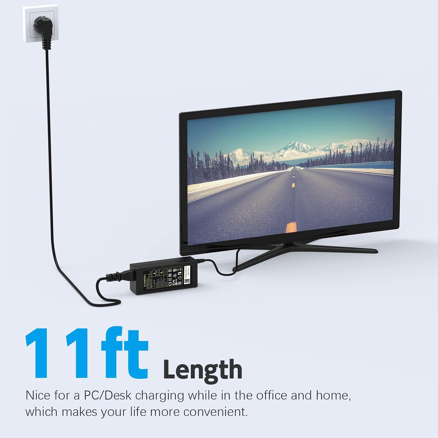 Detalle 2 de shefor 19V 2.53A Alimentatore compatibile per monitor