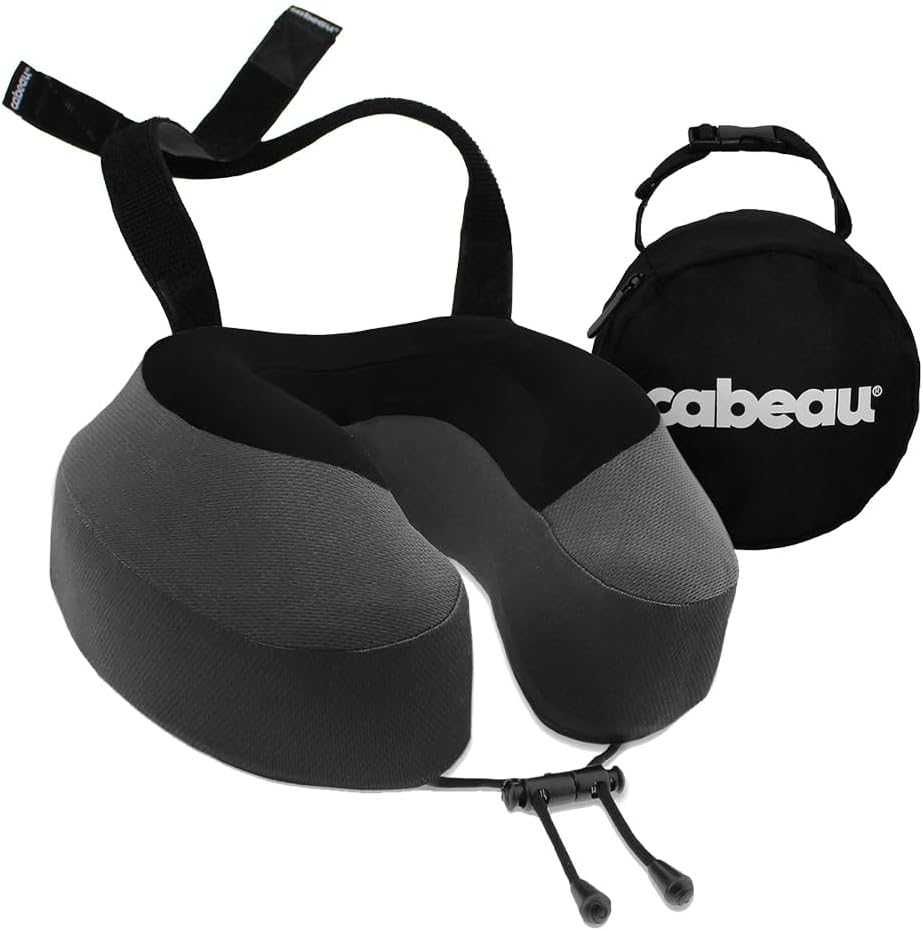 Cabeau Evolution S3 Travel Pillow – Premium-Nackenstütze mit S3-Gurtesystem