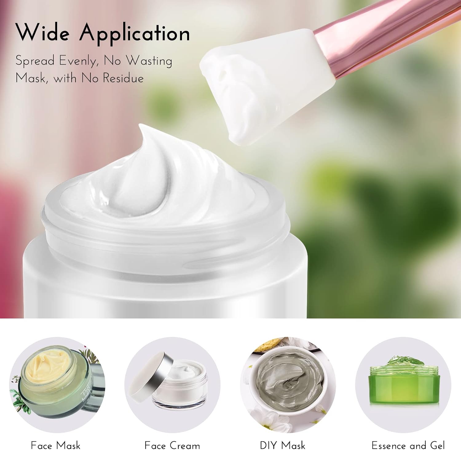 Detalle 2 de DUAIU Silicone Face Mask Brushes, 2-piece set