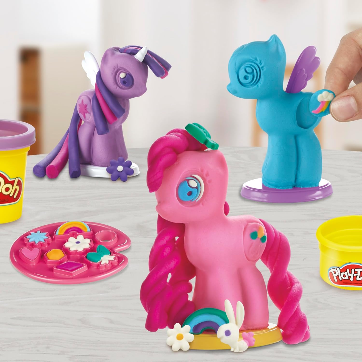 Thumbnail 3 de Play-Doh Make & Style Ponies Set