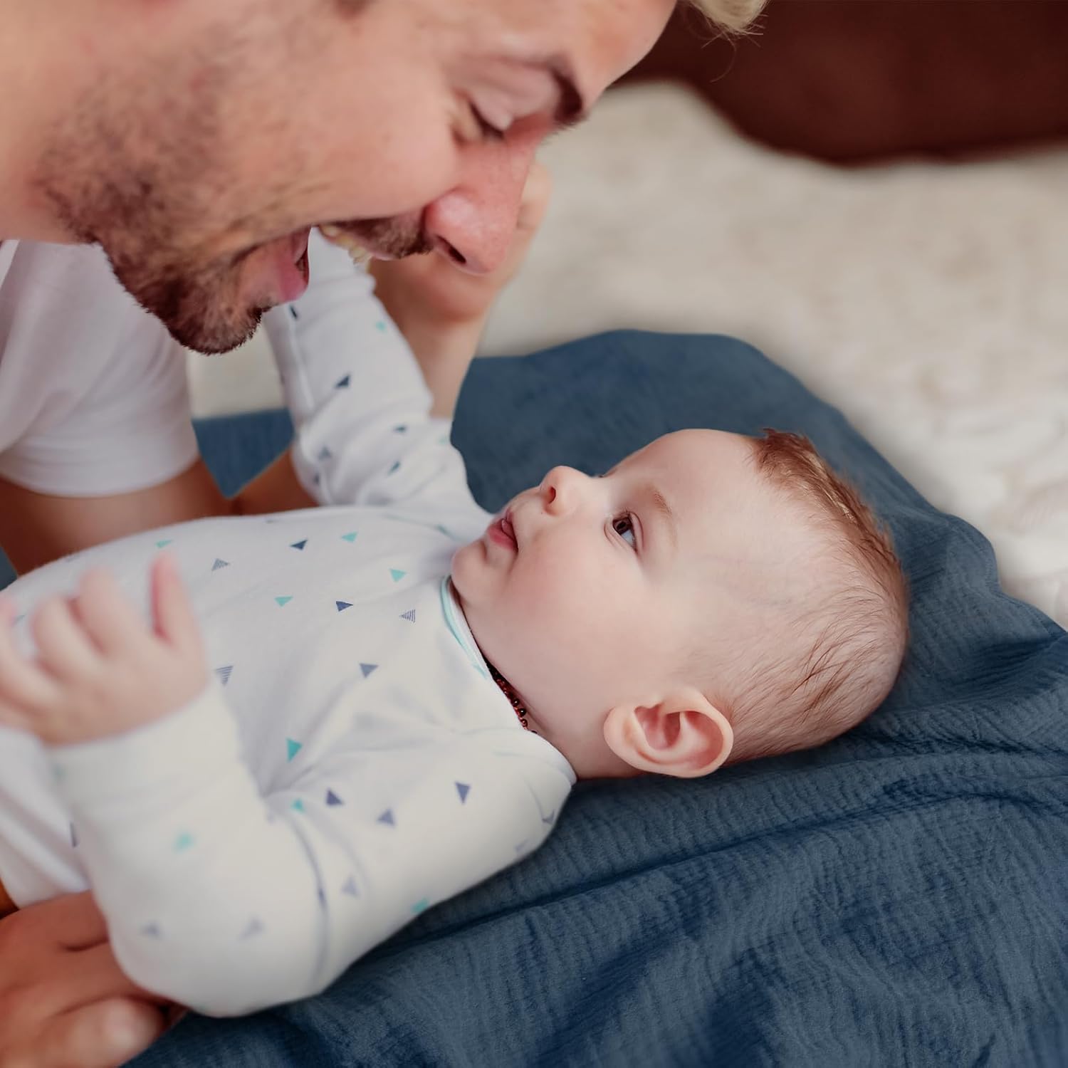 Thumbnail 4 de Soarwg Kids Musselin Pucktücher 3er-Set (95 x 100 cm) für Neugeborene