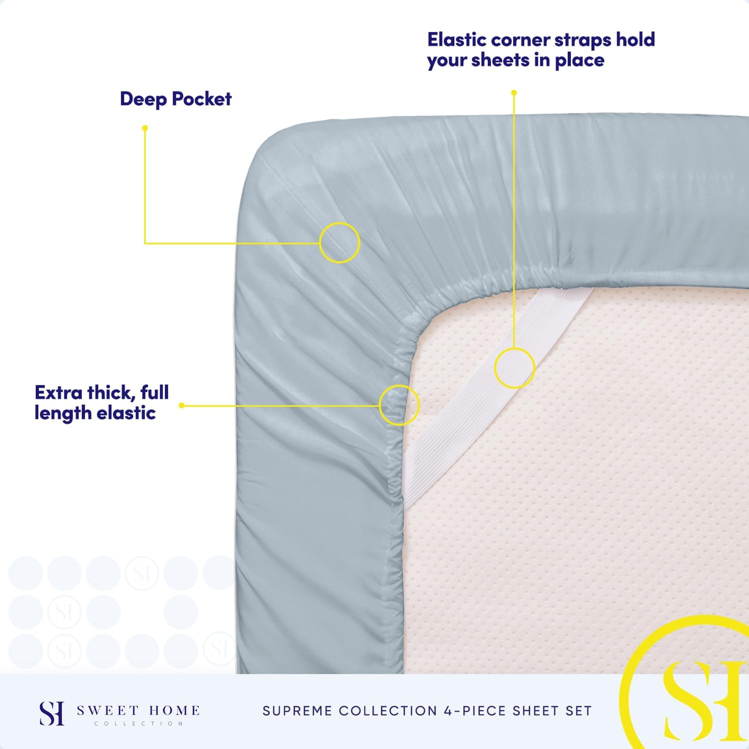 Detalle de Bed Sheets, King